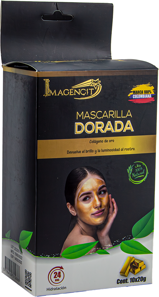 ✨ Golden Collagen Mask Caja con 10 Sobres™ (Nueva Formula)