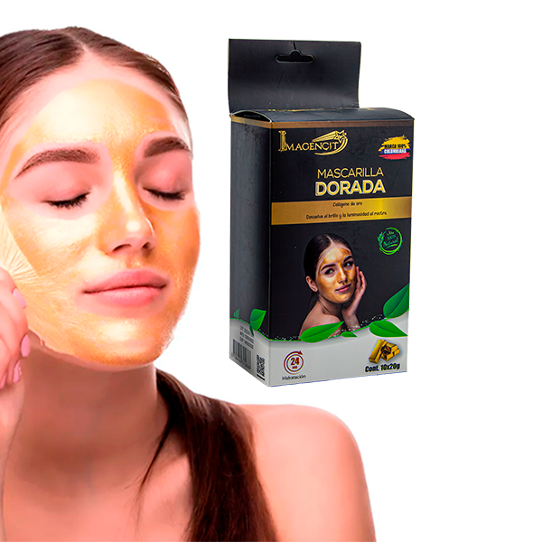 ✨ Golden Collagen Mask Caja con 10 Sobres™ (Nueva Formula)